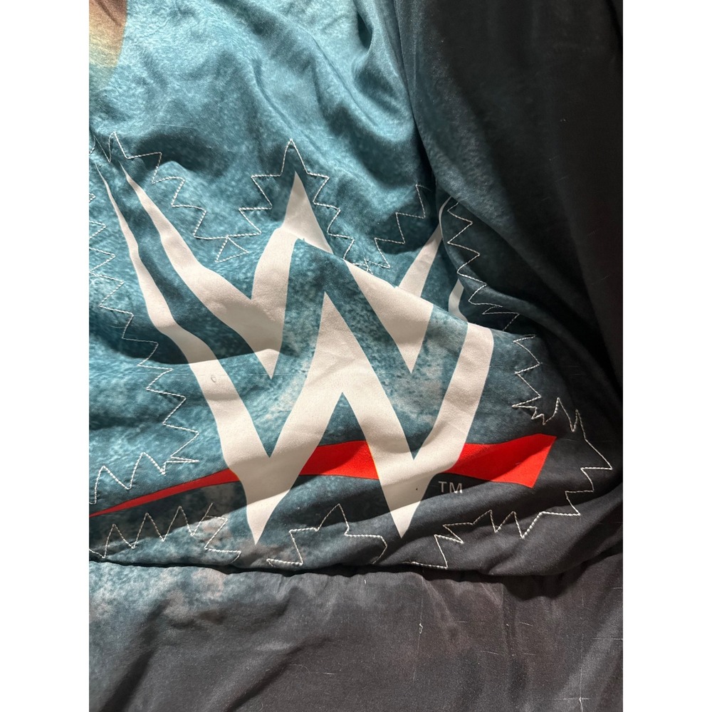 WWE Reversible Comforter John Cena Roman Reigns Randy Orton Blue Twin Full - Picture 10 of 10